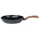 Patelnia granitowa nieprzywierająca indukcja NON-STICK BLACK&WOOD 28 cm VILDE 199062 Patelnia granitowa nieprzywierająca indukcja NON-STICK BLACK&WOOD 28 cm VILDE 199062