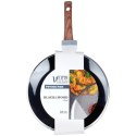 Patelnia granitowa nieprzywierająca indukcja NON-STICK z pokrywką BLACK&WOOD 28 cm 3.5L VILDE 199065 Patelnia granitowa nieprzywierająca indukcja NON-STICK z pokrywką BLACK&WOOD 28 cm 3.5L VILDE 199065