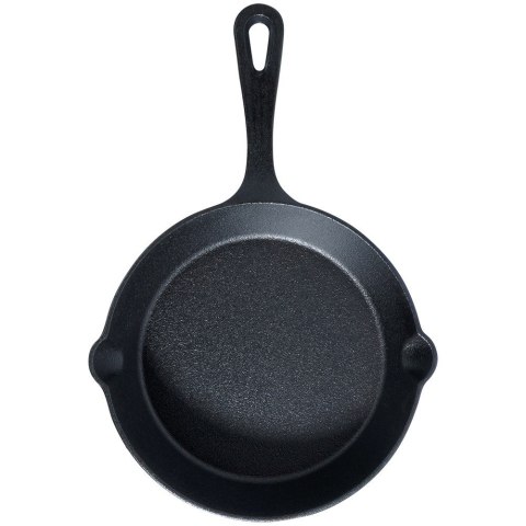 Patelnia żeliwna z nakładką silikonową na indukcję ciężka CAST LINE 20 cm VILDE 199034 Patelnia żeliwna z nakładką silikonową na indukcję ciężka CAST LINE 20 cm VILDE 199034