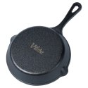 Patelnia żeliwna z nakładką silikonową na indukcję ciężka CAST LINE 20 cm VILDE 199034 Patelnia żeliwna z nakładką silikonową na indukcję ciężka CAST LINE 20 cm VILDE 199034