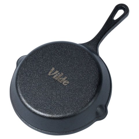 Patelnia żeliwna z nakładką silikonową na indukcję ciężka CAST LINE 20 cm VILDE 199034 Patelnia żeliwna z nakładką silikonową na indukcję ciężka CAST LINE 20 cm VILDE 199034