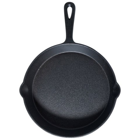 Patelnia żeliwna z silikonową nakładką na indukcję ciężka CAST LINE 25 cm VILDE 199035 Patelnia żeliwna z silikonową nakładką na indukcję ciężka CAST LINE 25 cm VILDE 199035