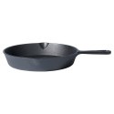 Patelnia żeliwna z silikonową nakładką na indukcję ciężka CAST LINE 25 cm VILDE 199035 Patelnia żeliwna z silikonową nakładką na indukcję ciężka CAST LINE 25 cm VILDE 199035