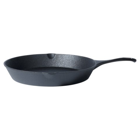 Patelnia żeliwna z silikonową nakładką na indukcję ciężka CAST LINE duża 30cm VILDE 199037 Patelnia żeliwna z silikonową nakładką na indukcję ciężka CAST LINE duża 30cm VILDE 199037