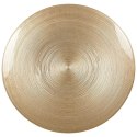 Patera na ciasto babeczki owoce tort szklana złota na nóżce 28cm VILDE 139268 Patera na ciasto babeczki owoce tort szklana złota na nóżce 28cm VILDE 139268
