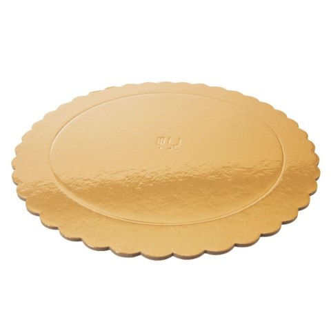Podkład pod tort ciasto złoty okrągły 26 cm SZTYWNY GRUBY ORION 871409 Podkład pod tort ciasto złoty okrągły 26 cm SZTYWNY GRUBY ORION 871409