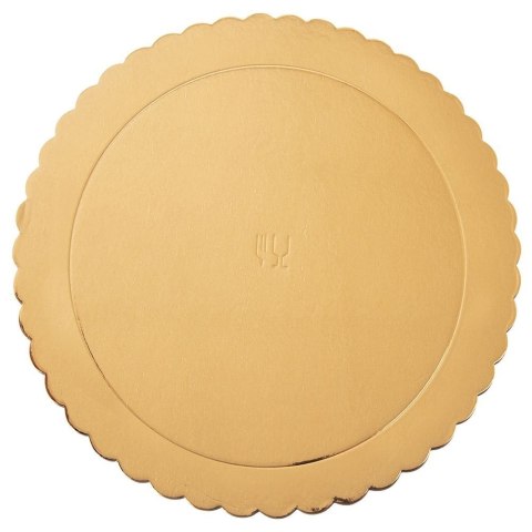 Podkład pod tort ciasto złoty okrągły 30 cm GRUBY SZTYWNY ORION 871410 Podkład pod tort ciasto złoty okrągły 30 cm GRUBY SZTYWNY ORION 871410