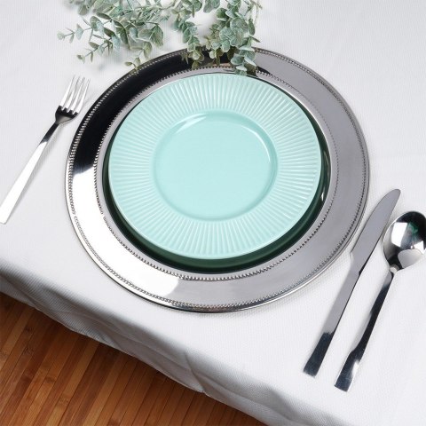 Podtalerz dekoracyjny stalowy srebrny HOME STYLING COLLECTION 153411