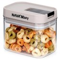 Pojemnik hermetyczny na produkty sypkie suche cukier ryż płatki MISTY 500ml NAVA 10-174-040