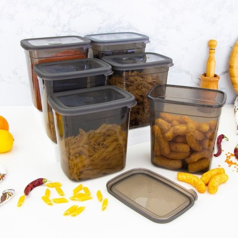 Pojemnik kuchenny na produkty sypkie suche z pokrywką 1.85L VILDE 229113 Pojemnik kuchenny na produkty sypkie suche z pokrywką 1.85L VILDE 229113