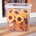 Pojemnik na produkty sypkie suche makaron sól cukier z pokrywką 1.85L VILDE 229147 Pojemnik na produkty sypkie suche makaron sól cukier z pokrywką 1.85L VILDE 229147
