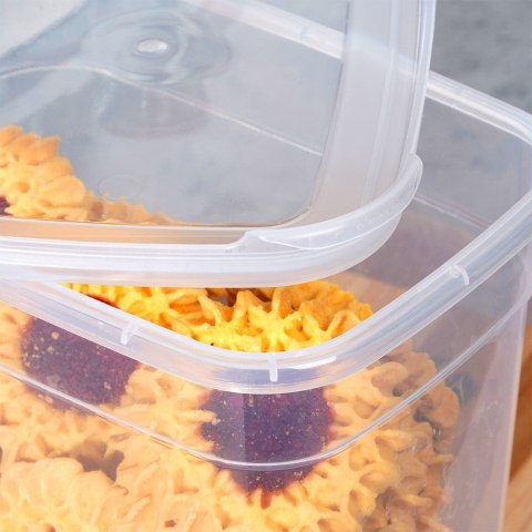 Pojemnik na produkty sypkie suche makaron sól cukier z pokrywką 1.85L VILDE 229147 Pojemnik na produkty sypkie suche makaron sól cukier z pokrywką 1.85L VILDE 229147