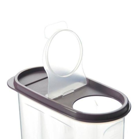 Pojemnik na produkty sypkie suche makaron z dozownikiem miarka 1.2L HOBBY LIFE 123835