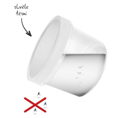 Pojemnik na żywność zupę sos sosy z uszczelką zakręcany 1L HOBBY LIFE 127127