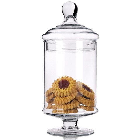 Pojemnik pudełko na ciastka ciasteczka słodycze szklany 1.5L EXCELLENT HOUSEWARE 259355 Pojemnik pudełko na ciastka ciasteczka słodycze szklany 1.5L EXCELLENT HOUSEWARE 259355