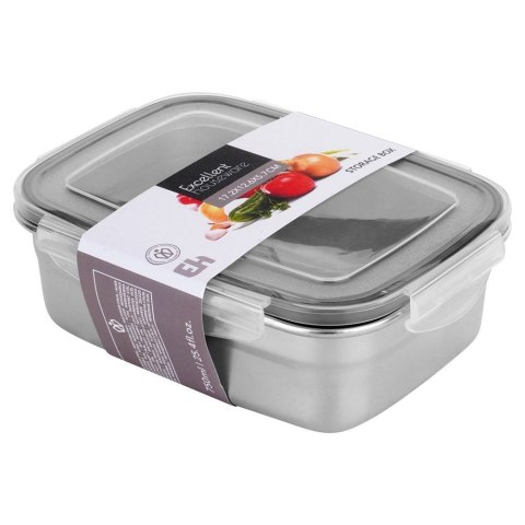 Pojemnik stalowy na żywność z pokrywką i uszczelką 700 ml EXCELLENT HOUSEWARE 229213 Pojemnik stalowy na żywność z pokrywką i uszczelką 700 ml EXCELLENT HOUSEWARE 229213