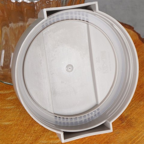 Pojemnik szklany na produkty suche sypkie płatki makaron sól 900 ml EXCELLENT HOUSEWARE 259384 Pojemnik szklany na produkty suche sypkie płatki makaron sól 900 ml EXCELLENT HOUSEWARE 259384