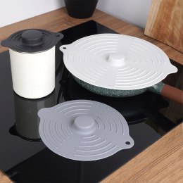 Pokrywki silikonowa do naczyń garnków 12/20/28cm 3-ele pokrywka pokrywa ALPINA 259276