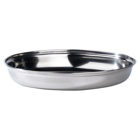 Półmisek stalowy na przekąski owalny głęboki 25.5x18cm EXCELLENT HOUSEWARE 120232