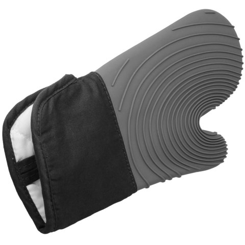 Rękawica silikonowa kuchenna do garnków naczyń do kuchni szara BRUNBESTE BB-3108