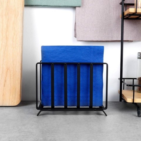 Serwetnik stojak na serwetki metalowy pojemnik MISTY 14cm NAVA 10-186-033