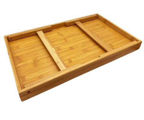 STOLIK ŚNIADANIOWY DO ŁÓŻKA POD LAPTOPA 50x30x7cm KRISBERG KS-2549