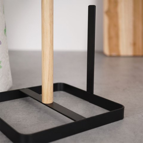 Stojak UCHWYT na ręcznik papierowy kuchenny drewniany 30cm VILDE 229093 Stojak UCHWYT na ręcznik papierowy kuchenny drewniany 30cm VILDE 229093