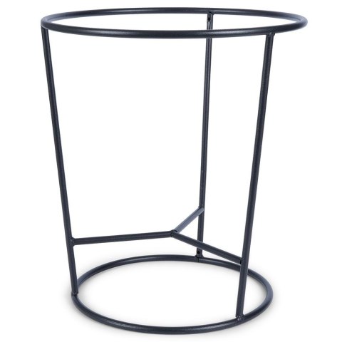 Stojak na doniczkę metalowy czarny dwustronny 37x41 cm VILDE 339464 Stojak na doniczkę metalowy czarny dwustronny 37x41 cm VILDE 339464