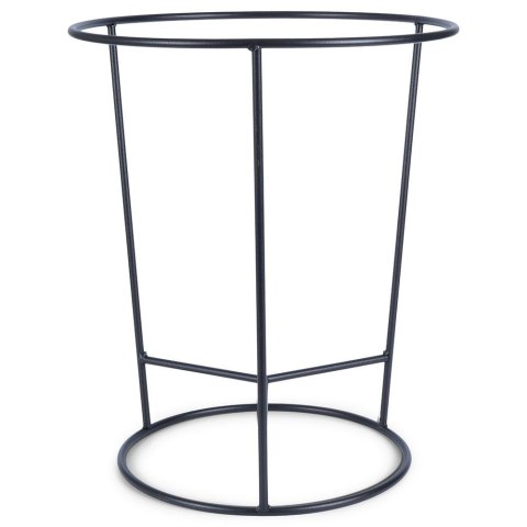 Stojak na doniczkę metalowy czarny dwustronny 45x53 cm VILDE 339465 Stojak na doniczkę metalowy czarny dwustronny 45x53 cm VILDE 339465