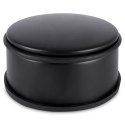 Stoper do drzwi metalowy czarny odbojnik odbój ogranicznik ciężki 11.5cm VILDE 568015