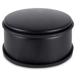 Stoper do drzwi metalowy czarny odbojnik odbój ogranicznik ciężki 11.5cm VILDE 568015