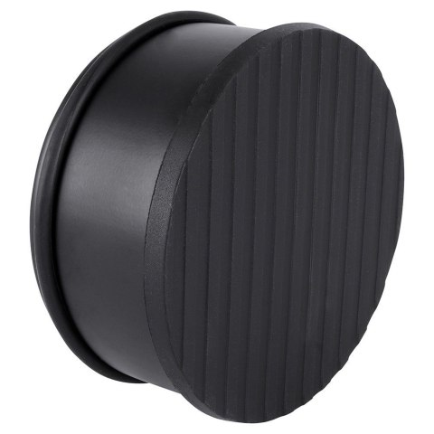 Stoper do drzwi metalowy czarny odbojnik odbój ogranicznik ciężki 11.5cm VILDE 568015 Stoper do drzwi metalowy czarny odbojnik odbój ogranicznik ciężki 11.5cm VILDE 568015