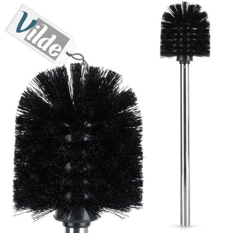 Szczotka do mycia WC toalety ubikacji czarna zapasowa 35cm VILDE 568009 Szczotka do mycia WC toalety ubikacji czarna zapasowa 35cm VILDE 568009