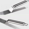 Szpatuła cukiernicza do krojenia serwowania ciasta tortu nóż metalowa 26CM BRUNBESTE BB-3075