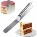 Szpatuła cukiernicza do krojenia serwowania ciasta tortu nóż metalowa 38CM BRUNBESTE BB-3071