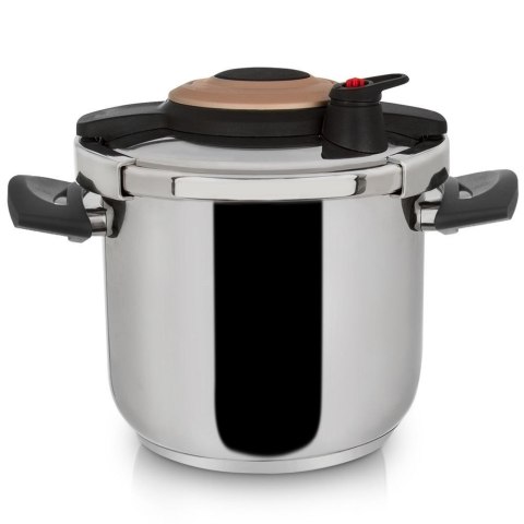 Szybkowar stalowy na gaz z automatycznym zamykaniem DRONE 7L ORION 113187