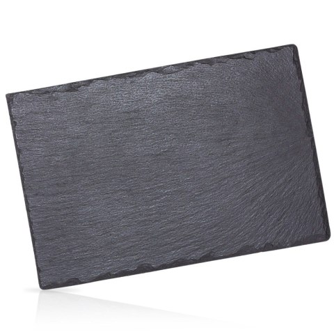 Taca do serwowania kamienna łupek prostokątna 30x20cm VILDE 139611