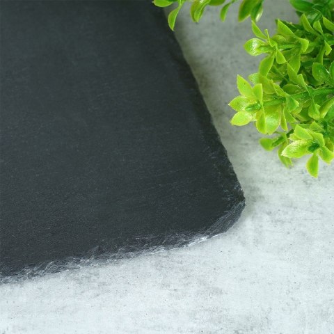 Taca do serwowania kamienna łupek prostokątna 30x20cm VILDE 139611 Taca do serwowania kamienna łupek prostokątna 30x20cm VILDE 139611