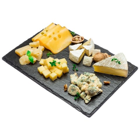 Taca do serwowania kamienna łupek prostokątna 30x20cm VILDE 139611 Taca do serwowania kamienna łupek prostokątna 30x20cm VILDE 139611