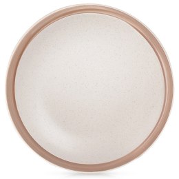 Talerz deserowy ceramiczny beżowy ARTHENA BEIGE 20.5cm NAVA 10-141-081