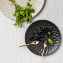 Talerz deserowy ceramiczny czarny SOHO 20cm NAVA 10-141-121