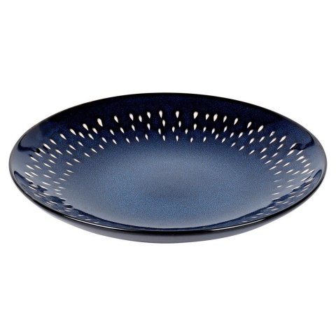 Talerz deserowy ceramiczny granatowy 22cm SIAKI COLLECTION 139707