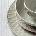Talerz deserowy ceramiczny szary SOHO 20cm NAVA 10-141-131