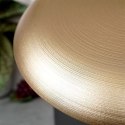 Talerz obiadowy płytki szklany złoty 28cm VILDE 139266