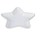 Talerz porcelanowy do serwowania przekąsek gwiazda 18cm VILDE 139094