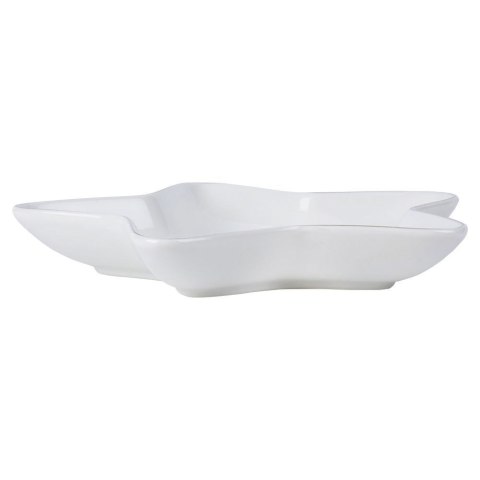 Talerz porcelanowy do serwowania przekąsek gwiazda 18cm VILDE 139094 Talerz porcelanowy do serwowania przekąsek gwiazda 18cm VILDE 139094