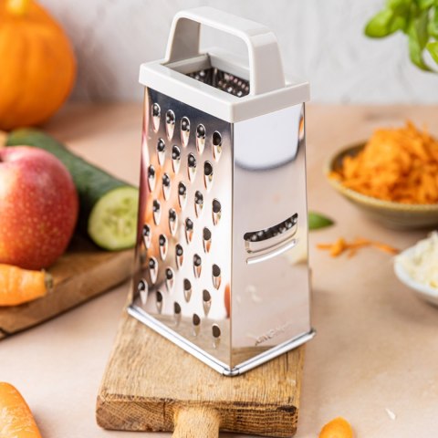 Tarka do warzyw, 4-stronna, stal nierdzewna, KINGHOFF KH-1986