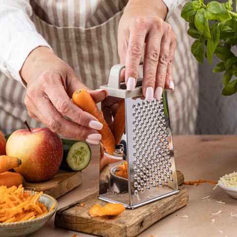 Tarka do warzyw, 4-stronna, stal nierdzewna, KINGHOFF KH-1986