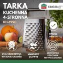 Tarka do warzyw, 4-stronna, stal nierdzewna, KINGHOFF KH-1990