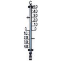 Termometr zewnętrzny duży na ścianę taras balkon czarny 41cm PROGARDEN 339087